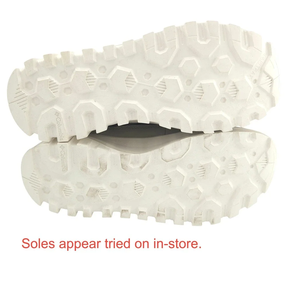 Columbia Snowtrot Shorty Snow Boots Women 8 Green Insulated Omni-Heat Winter NEW